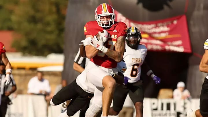 Oklahoma Tight End Will Huggins Oklahoma Tight End Will Huggins