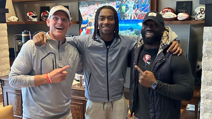 Brent Venables, Mikyal Davis and Jay Valai Brent Venables, Mikyal Davis and Jay Valai