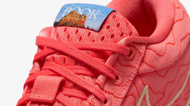 The Nike Book 1 in the "Text" colorway.