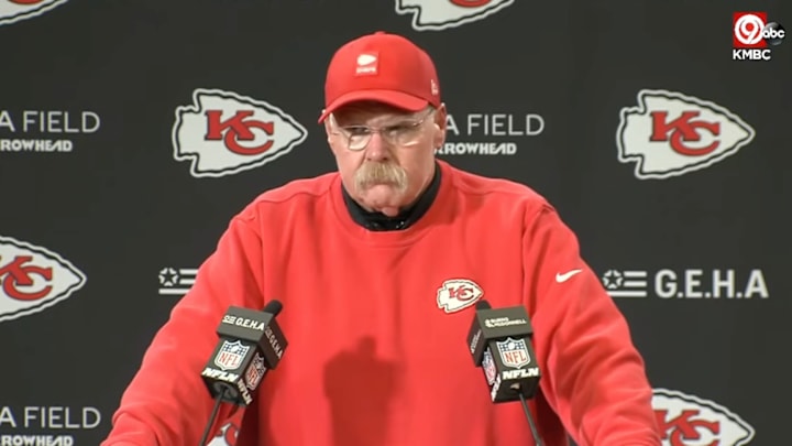 Andy Reid went for it on fourth down and it backfired. Andy Reid went for it on fourth down and it backfired.