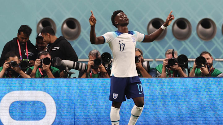 Bukayo Saka  a doublé la mise.