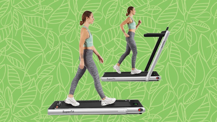 This foldable treadmill is easy to store—and now it's on sale. 