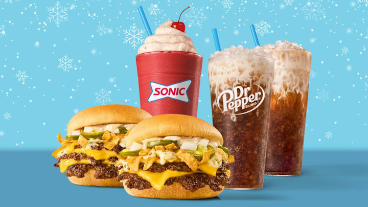 Sonic Winter Menu 