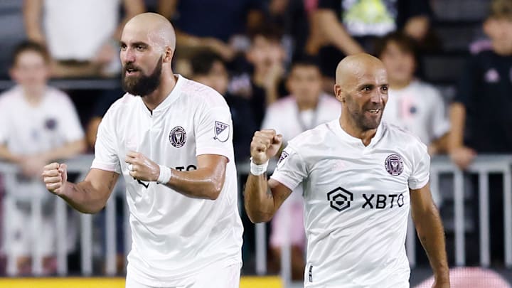 Los hermanos Higuaín lucieron en el Inter Miami vs Cincinnati