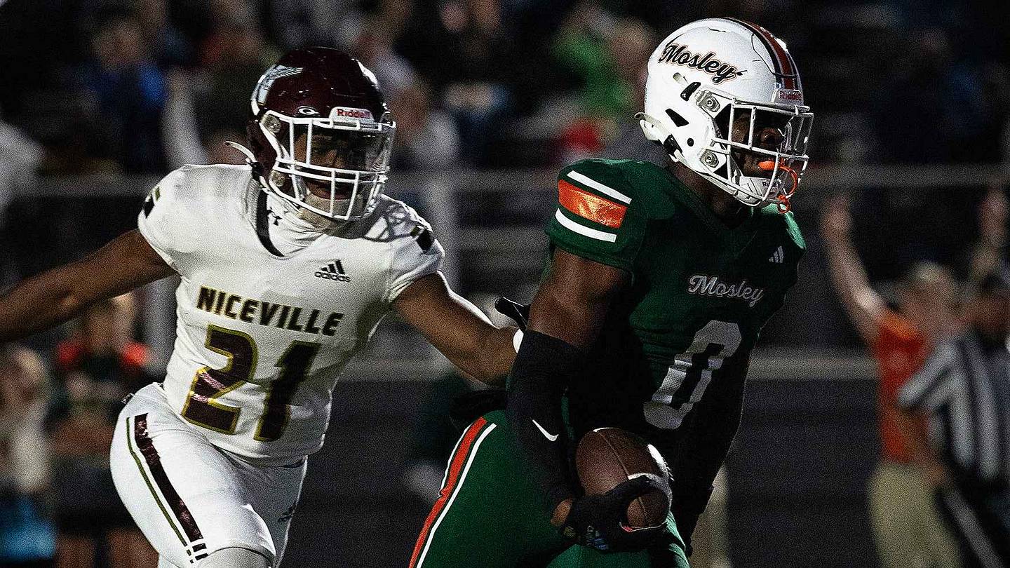 Mosley Table Mosley earns a seat at the playoff table after a big rivalry win over ...