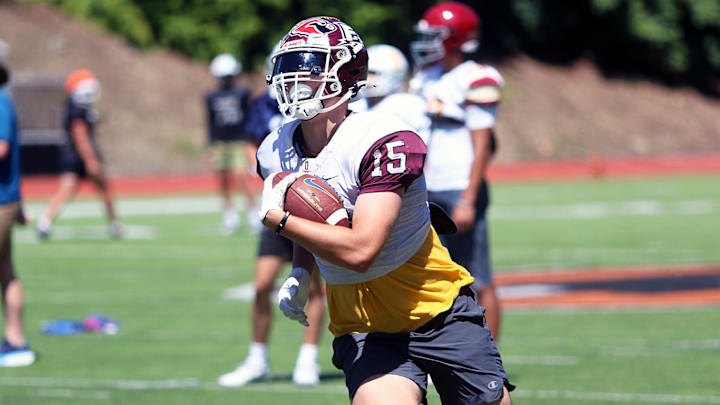 Could a PIL player win the state's 6A offensive player of the year award? Franklin receiver Cash Landau certainly has a chance to be in the running. Could a PIL player win the state's 6A offensive player of the year award? Franklin receiver Cash Landau certainly has a chance to be in the running.