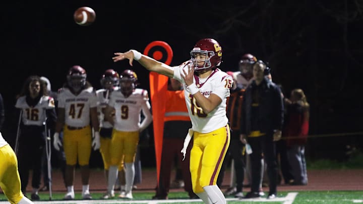 Robbie Long and the Central Catholic Rams will face the top-seeded Lake Oswego Lakers in a Class 6A Open semifinal.