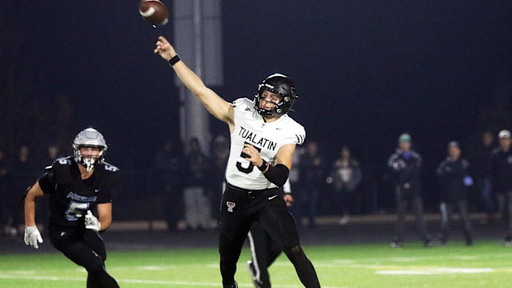 It will be an open competition over the summer to replace Nolan Keeney behind center at Tualatin.