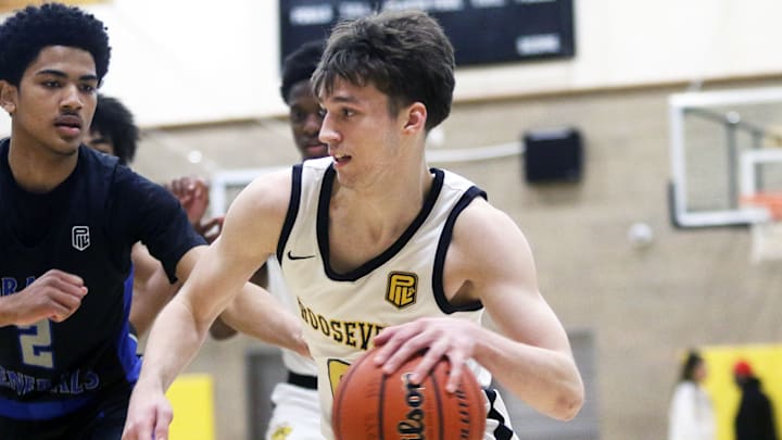 Roosevelt senior Owen Nathan is the PIL boys basketball player of the year.