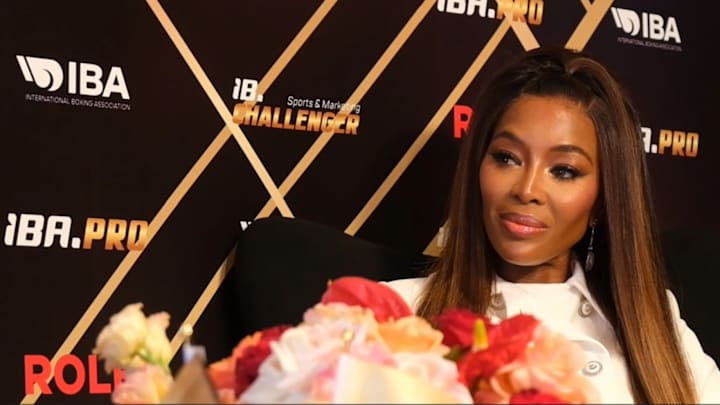 Naomi Campbell in an interview at IBA Pro 9