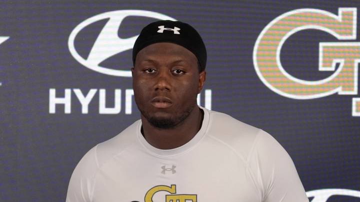 Georgia Tech DL Shymeik Jones Georgia Tech DL Shymeik Jones