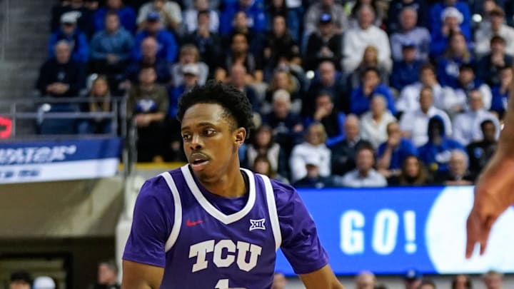 TCU Horned Frogs guard Jayden Pierre (1)