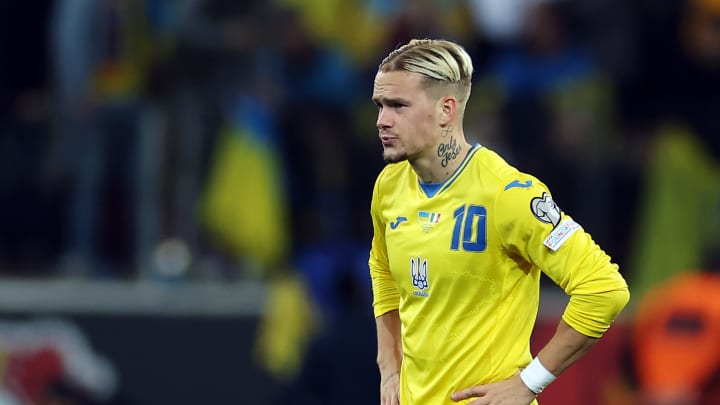Mykhaïlo Mudryk, sous le maillot ukrainien