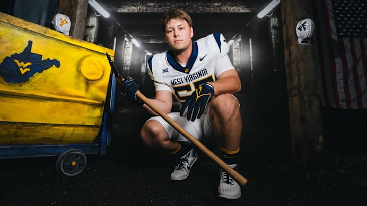 West Virginia offensive lineman commit Aidan Woods