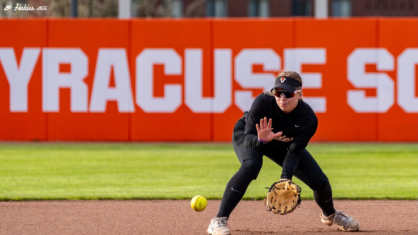 LIVE UPDATES - No. 17 Virginia Tech Softball vs. Syracuse, Game One Score