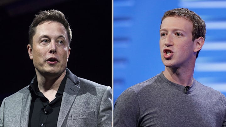 Elon Musk and Mark Zuckerberg