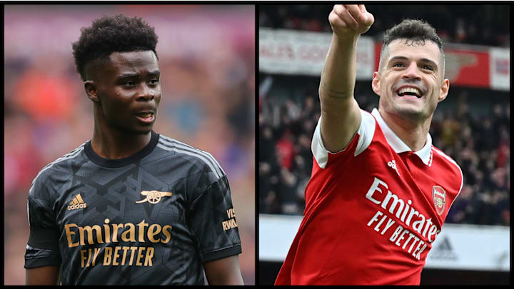 Saka and Xhaka are in the transfer rumour headlines Saka and Xhaka are in the transfer rumour headlines