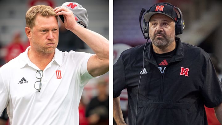 Matt Rhule took over for Scott Frost after the 2022 season. Since then, he is 19-18 in three seasons as the Huskers head coach. 