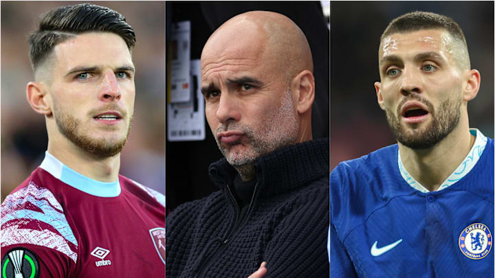 Declan Rice and Mateo Kovacic are among Manchester City's other options