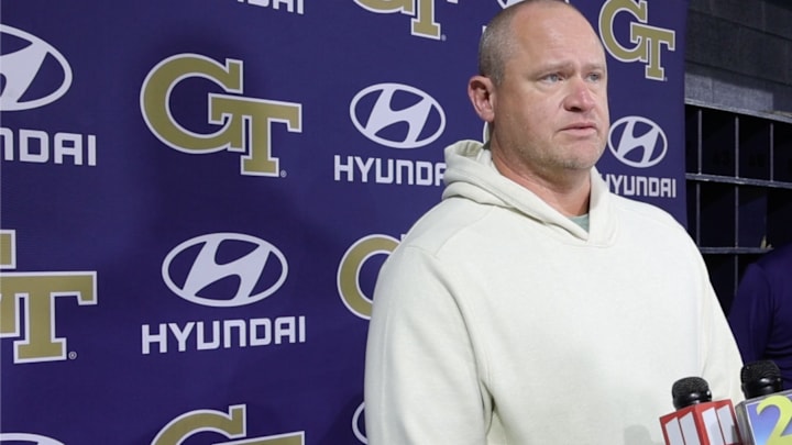 Georgia Tech Head Coach Brent Key 