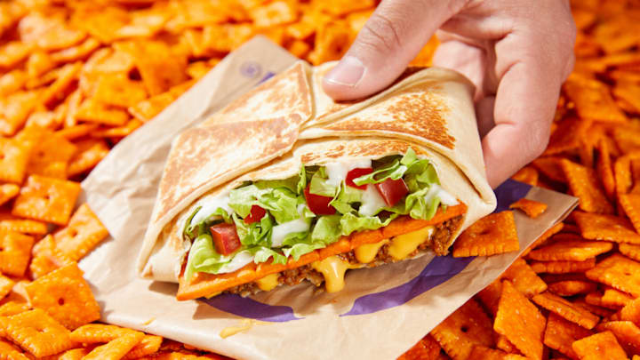 Taco Bell Cheez-It Crunchwrap Supreme - credit: Taco Bell