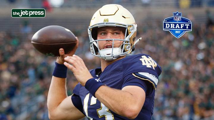 Notre Dame quarterback CJ Carr Notre Dame quarterback CJ Carr