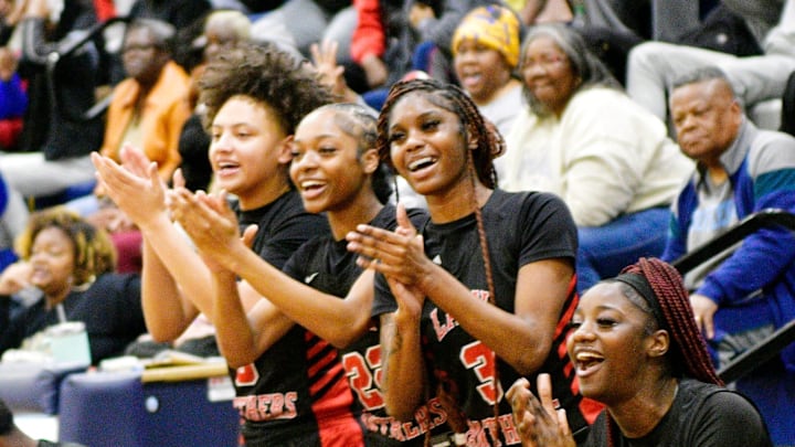 Huntington vs. Parkway girls basketball Tuesday evening, January 21, 2025, at Huntington High School.
