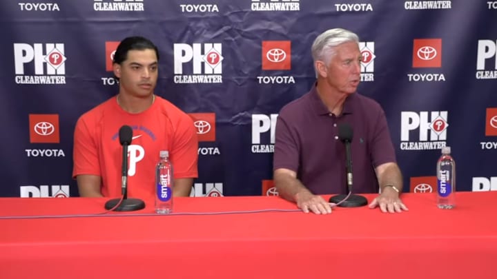 The Phillies officially announced Jesus Luzardo's five-year, $135M contract extension on Tuesday.