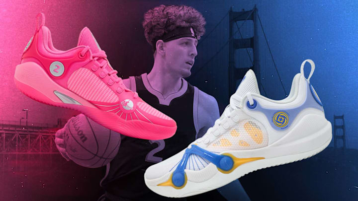 Brandin Podziemski's first signature Rigorer basketball shoe launches in two colorways.