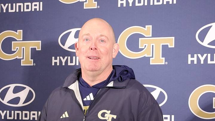Georgia Tech Offensive Coordinator George Godsey Georgia Tech Offensive Coordinator George Godsey