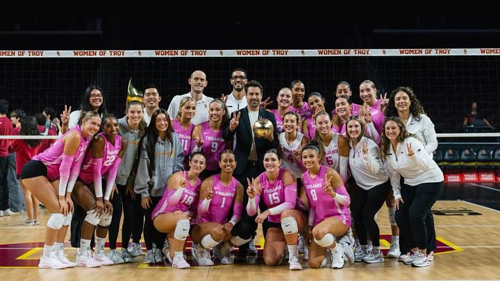 Brad Keller has stepped away from the USC volleyball program and Megan Moenoa will fill in as interim head coach.