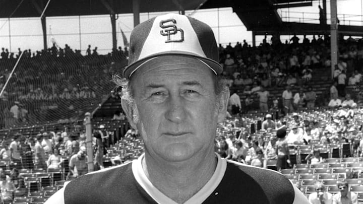 Former San Diego Padres manager Roger Craig
