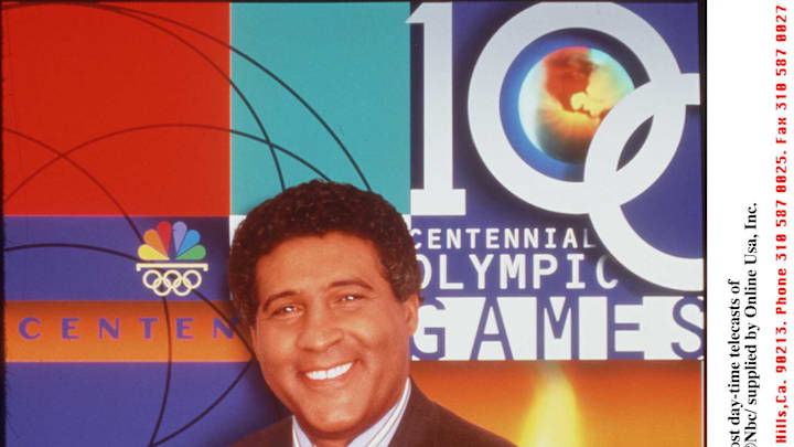 6/15/96 Greg Gumbel will host day-time telecasts of the Olympic Games