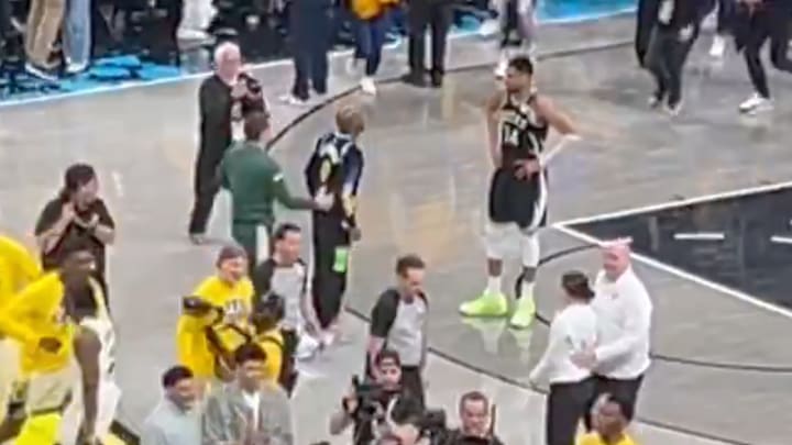 John Haliburton denied swearing at Giannis Antetokounmpo on a local news interview.