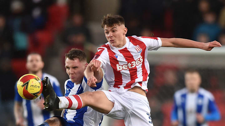 Stoke City Players Representing England U20