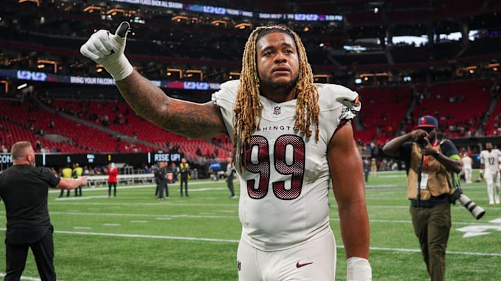 Washington Commanders defensive end Chase Young (99)