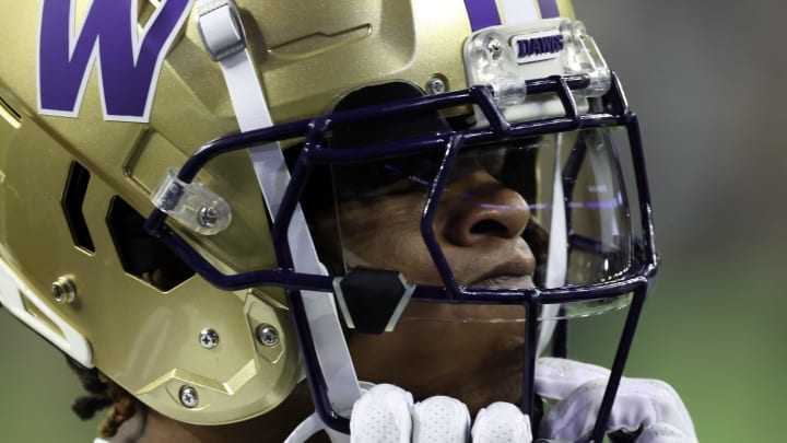 Giles Jackson stays ready during the national championship game against Michigan. Giles Jackson stays ready during the national championship game against Michigan.