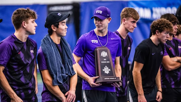 The No. 1 TCU Men's Tennis team lost to No. 2 Wake Forest 4-3 in the ITA Indoor National Championship match on Tuesday. 
