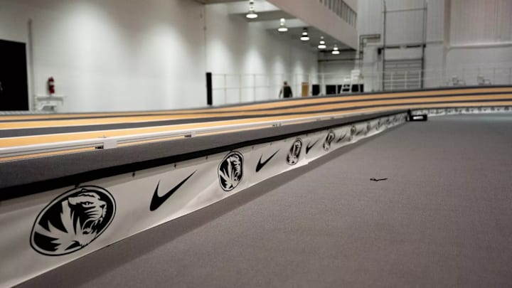 View of the Hearnes Center Fieldhouse.