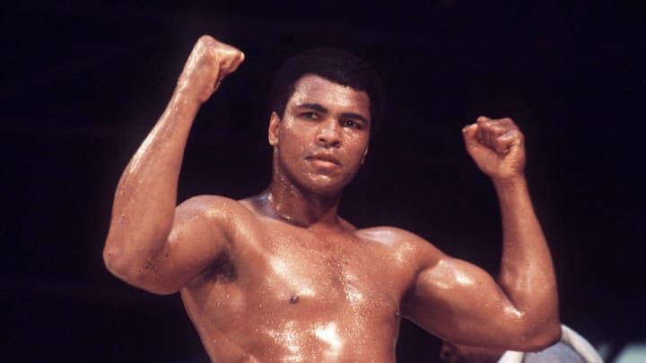 Muhammad Ali fought on four continents