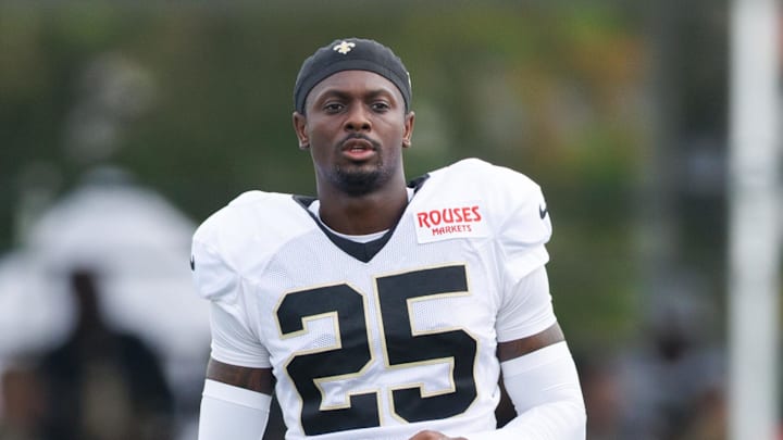 New Orleans Saints cornerback Rejzohn Wright