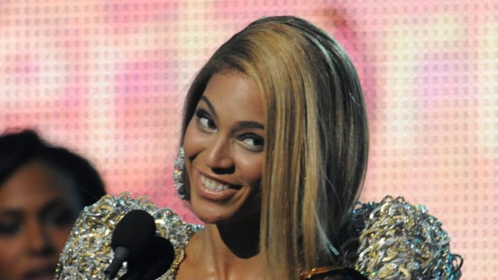Beyonce won at the 52nd annual Grammy Awards on Jan. 31, 2010, in Los Angeles, California.