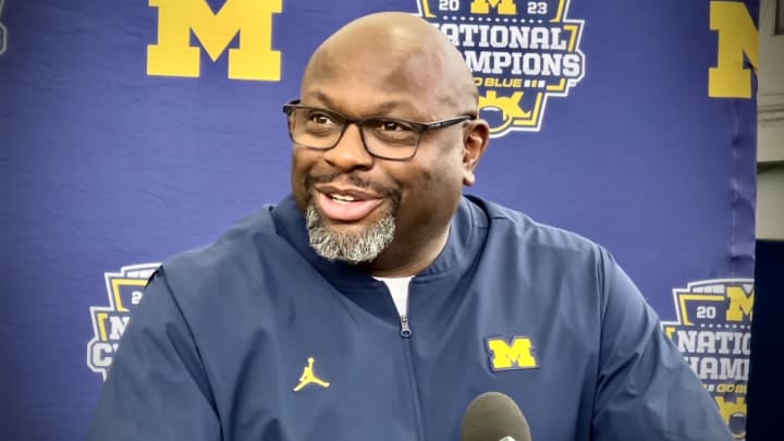 Running backs coach Tony Alford talks about leaving Ohio State for Michigan. Running backs coach Tony Alford talks about leaving Ohio State for Michigan.