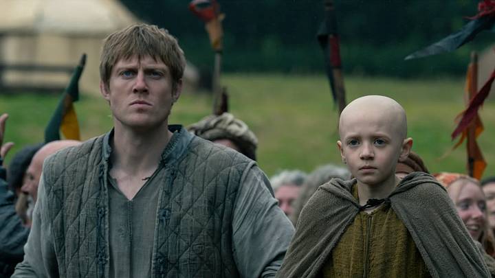 Peter Claffey (Dunk) and Dexter Sol Ansell (Egg) in A Knight of the Seven Kingdoms.