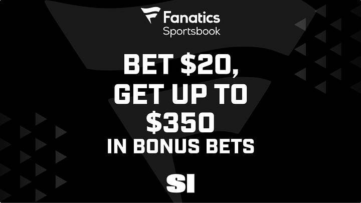 Use the Fanatics Sportsbook promo to bet $20, get up to $350 in bonus bets for MLB, NBA & NHL playoff action.