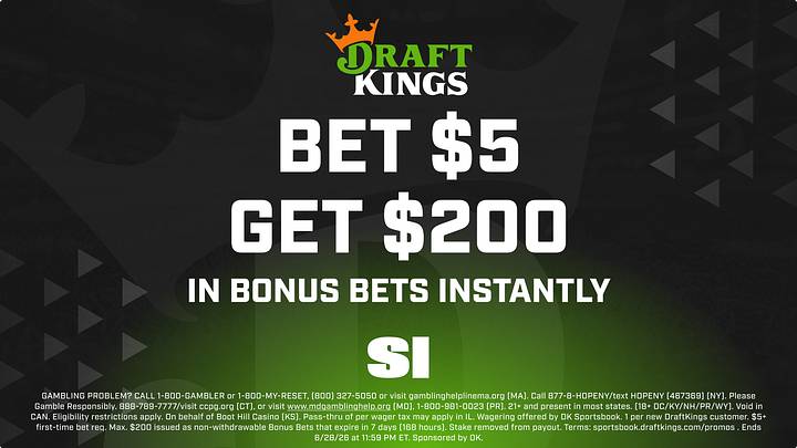 Get $200 in bonus bets with the DraftKings promo code ahead of College Football Week 1, including Clemson vs. LSU. Get $200 in bonus bets with the DraftKings promo code ahead of College Football Week 1, including Clemson vs. LSU.