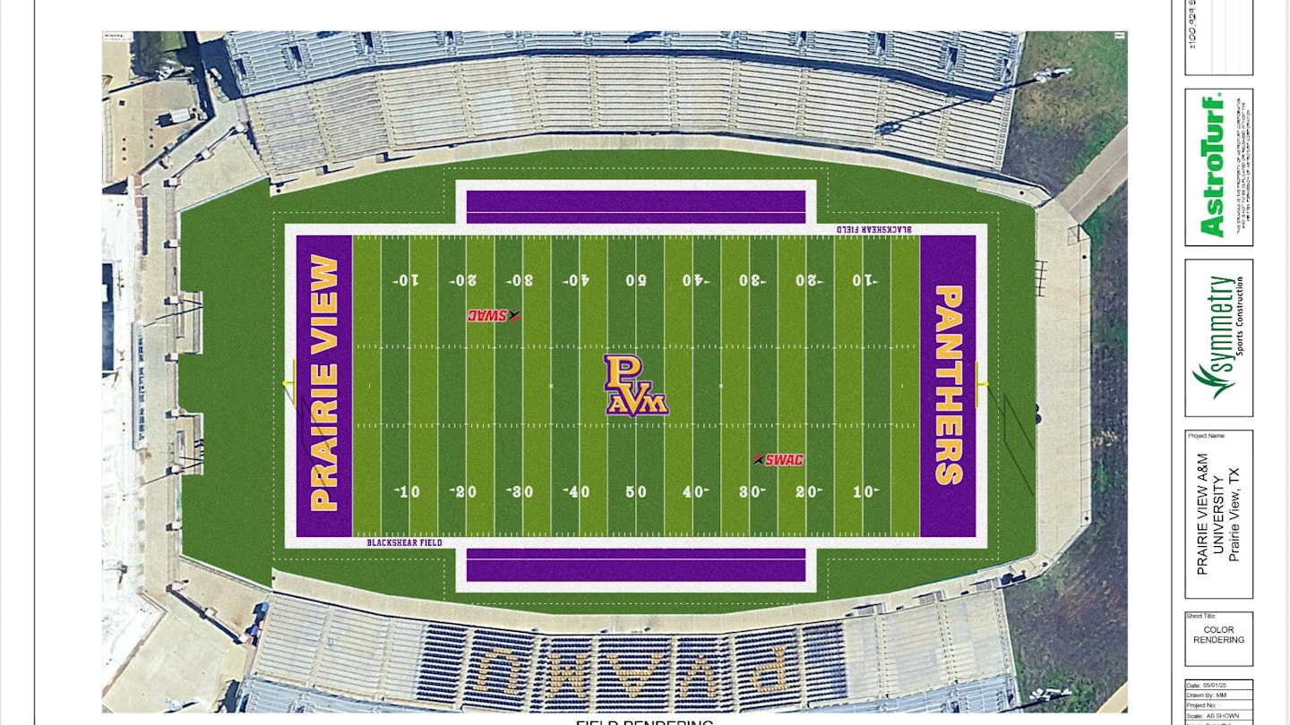 Prairie View A&M to Install State-of-the-Art Field Turf Following Spring Game
