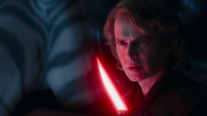 (L-R): Ahsoka Tano (Rosario Dawson) and Anakin Skywalker (Hayden Christensen) in Lucasfilm's STAR WARS: AHSOKA, exclusively on Disney+. ©2023 Lucasfilm Ltd. & TM. All Rights Reserved. (L-R): Ahsoka Tano (Rosario Dawson) and Anakin Skywalker (Hayden Christensen) in Lucasfilm's STAR WARS: AHSOKA, exclusively on Disney+. ©2023 Lucasfilm Ltd. & TM. All Rights Reserved.