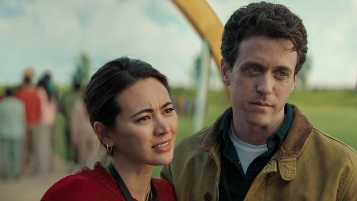 Jessica Henwick and Daniel Zukerman in Silo season 3. Jessica Henwick and Daniel Zukerman in Silo season 3.