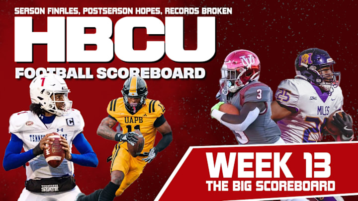 Week 13 - HBCU BIG SCOREBOARD